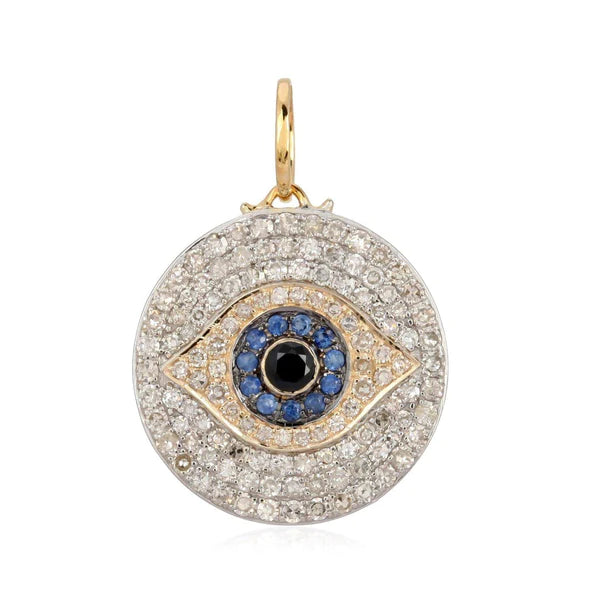 Evil Eye Diamonds / Blue Sapphire