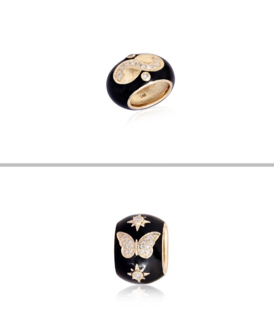 Butterfly Enamel Lock