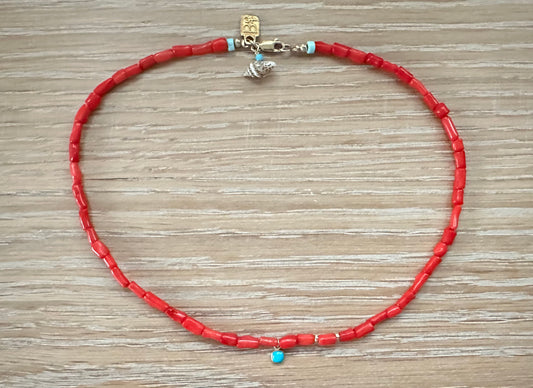 Bamboo Coral Turquoise