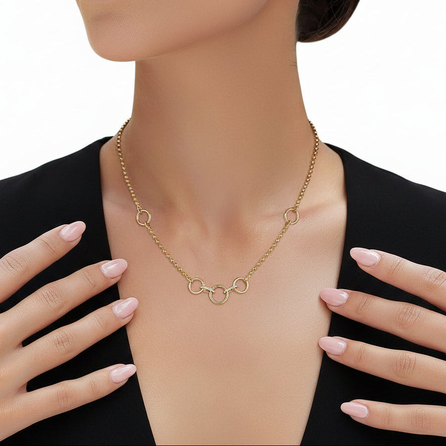 Diamond Rings Chain