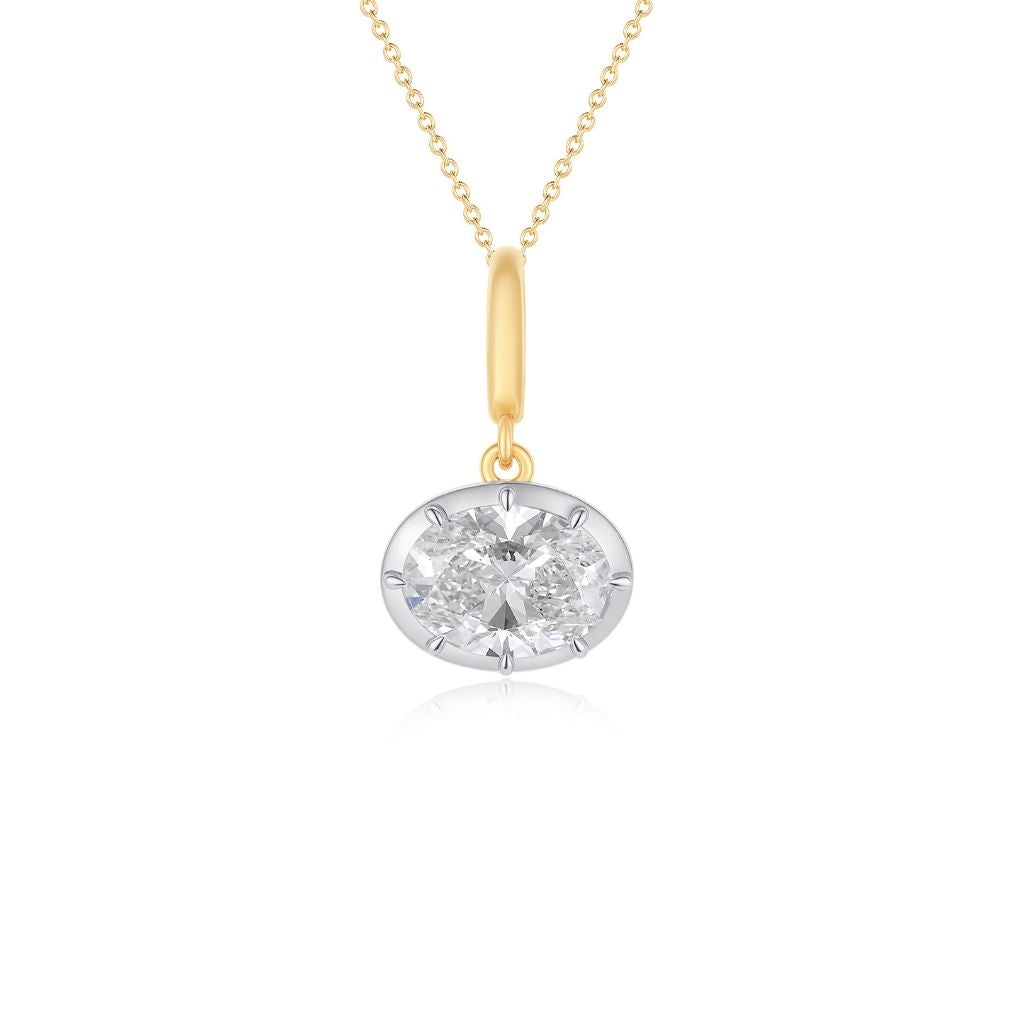 Oval Lab Pendant