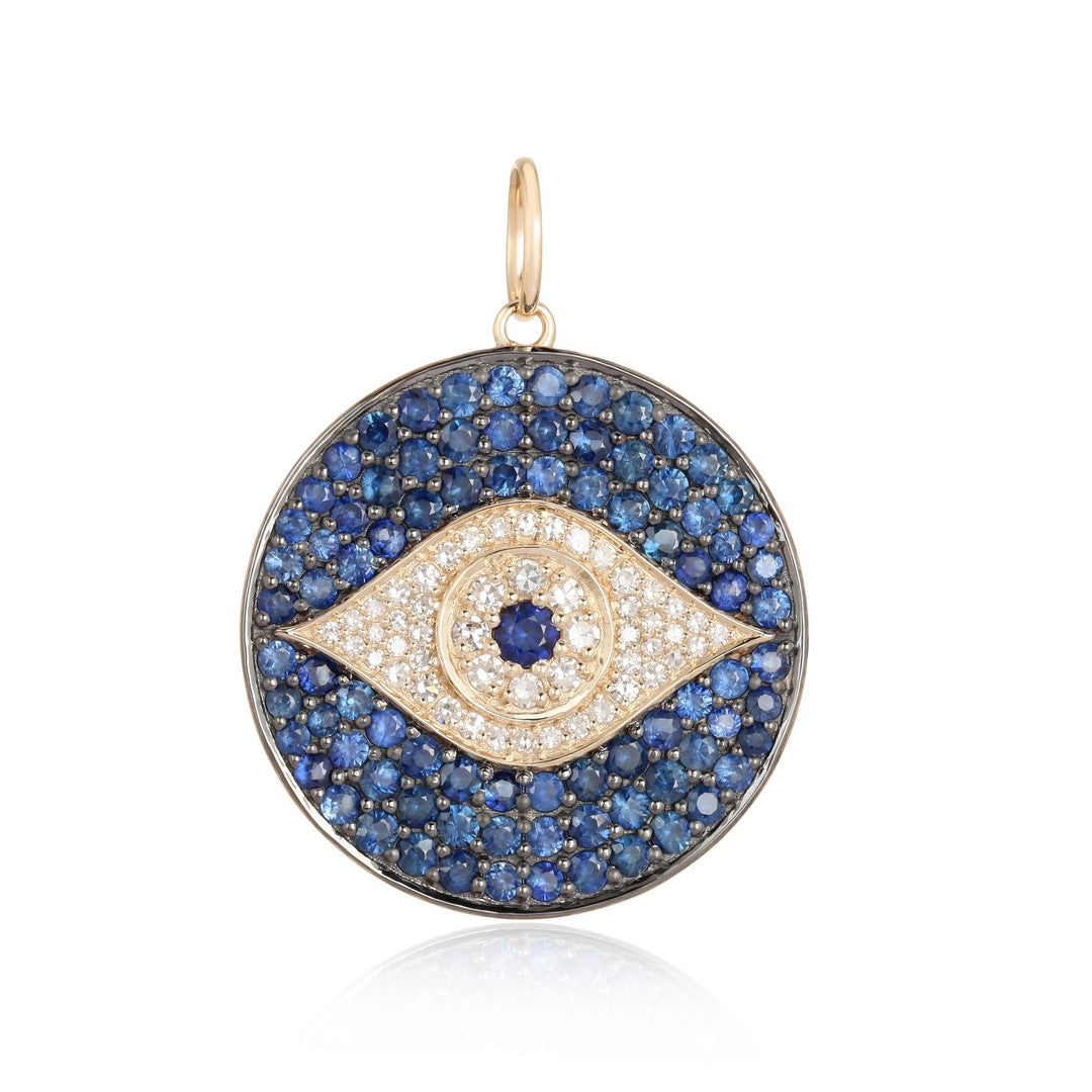 Evil Eye Diamonds / Blue Sapphire