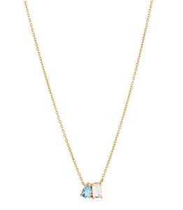 Double blue topaz