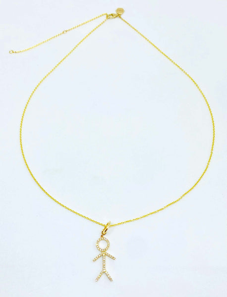 H&F Boy Diamond Necklace