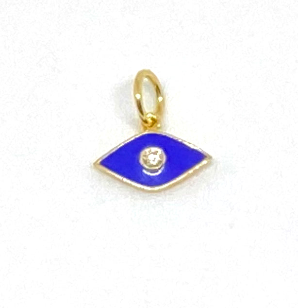 Evil Eye Blue Enamel