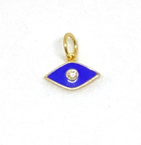 Evil Eye Blue Enamel