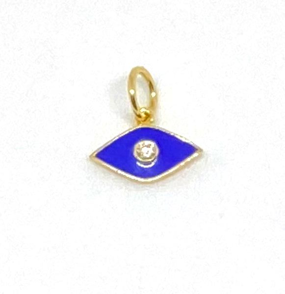 Evil Eye Blue Enamel