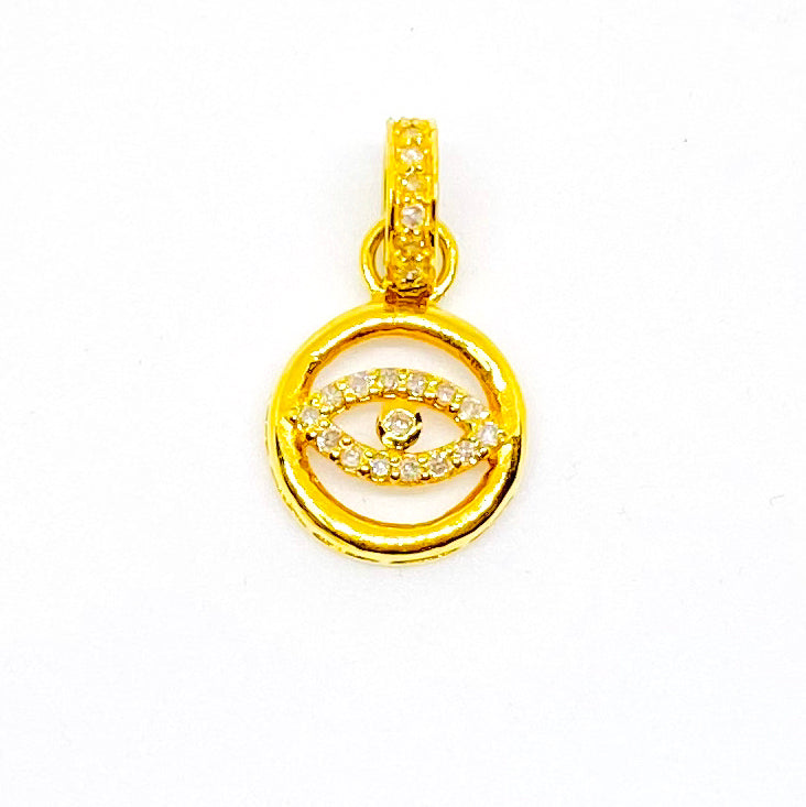 Evil Eye Mini Gold
