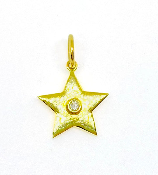 Star Gold Single Diamond