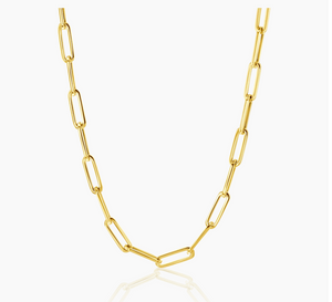 Paper clip chain 20inch