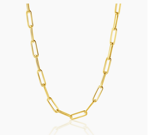 Paper clip chain 20inch
