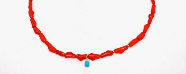 Hueso de coral rojo